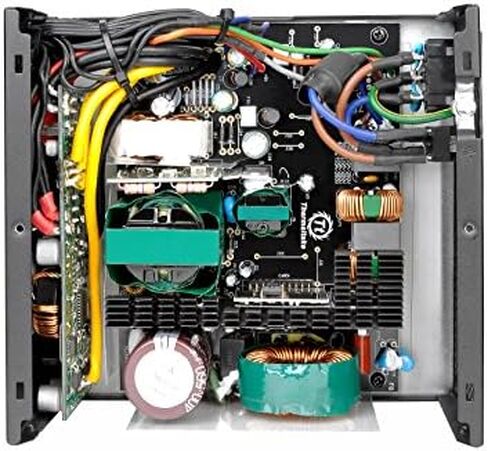 Thermaltake Toughpower GF A3 1200W، موصلات True 600W 12VHPWR على سلسلة PSU وNVIDIA RTX 40، ATX 3.0/PCI-E 5.0، 80+ ذهبي، مزود طاقة جاهز SLI/Crossfire، PS-TPD-1200FNFAGU-L، ضمان لمدة 10 سنوات in Kuwait