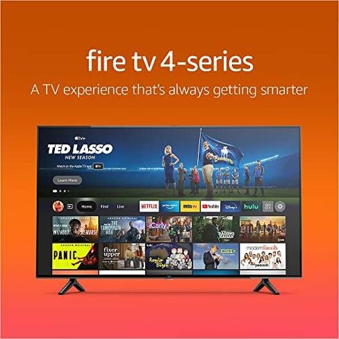 تلفزيون Amazon Fire TV 55 بوصة 4-Series 4K UHD الذكي، بث تلفزيوني مباشر بدون كابل in Kuwait