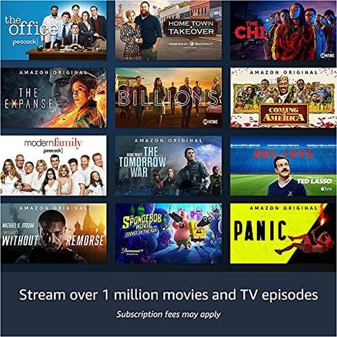 تلفزيون Amazon Fire TV 55 بوصة 4-Series 4K UHD الذكي، بث تلفزيوني مباشر بدون كابل in Kuwait