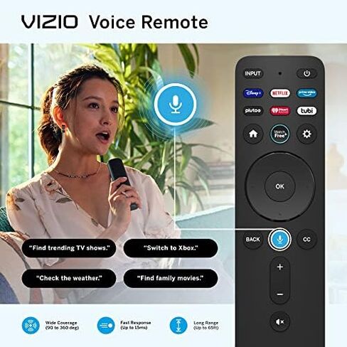 VIZIO 75-Inch V-Series 4K UHD Smart TV with Voice Remote, Dolby Vision, Alexa Compatibility, VRR with AMD FreeSync, V756-J03, 2021 Model in Saudi Arabia