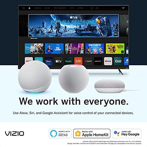 VIZIO 75-Inch V-Series 4K UHD Smart TV with Voice Remote, Dolby Vision, Alexa Compatibility, VRR with AMD FreeSync, V756-J03, 2021 Model in Saudi Arabia