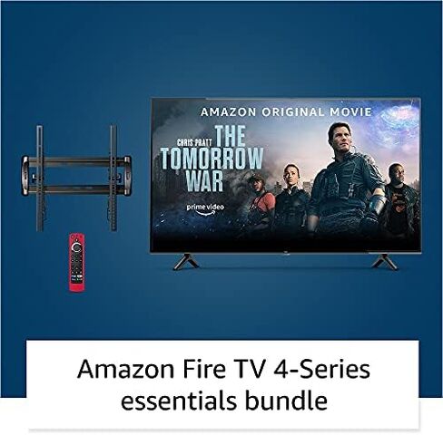 تلفزيون Amazon Fire TV 55 بوصة 4-Series 4K UHD الذكي، بث تلفزيوني مباشر بدون كابل in Kuwait