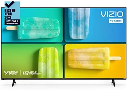 VIZIO 75-Inch V-Series 4K UHD Smart TV with Voice Remote, Dolby Vision, Alexa Compatibility, VRR with AMD FreeSync, V756-J03, 2021 Model in Saudi Arabia