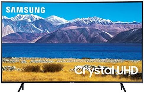 SAMSUNG 55-Inch Class Crystal UHD TU8300 Series - 4K UHD Curved Smart TV With Alexa Built-in (UN55TU8300FXZA) in Saudi Arabia