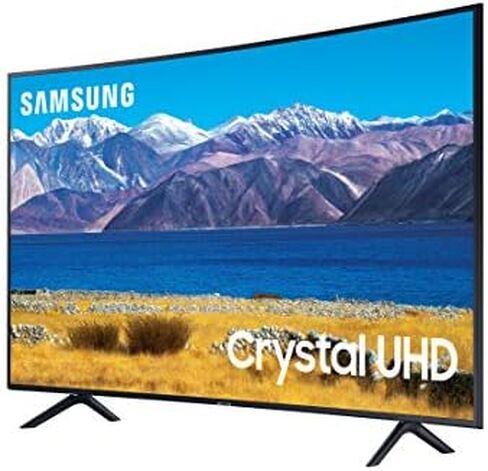 SAMSUNG 55-Inch Class Crystal UHD TU8300 Series - 4K UHD Curved Smart TV With Alexa Built-in (UN55TU8300FXZA) in Saudi Arabia