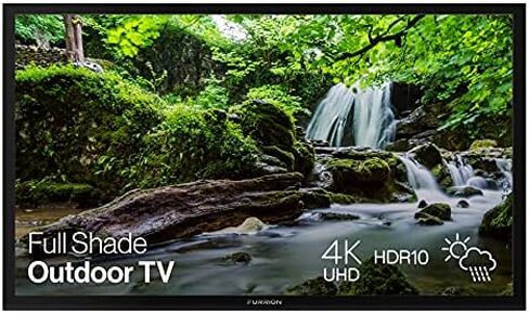 Furrion Aurora 49-inch Full Shade Outdoor TV (2021 Model)- Weatherproof, 4K UHD HDR LED Outdoor Television with Auto-Brightness Control - FDUF49CBS in Saudi Arabia
