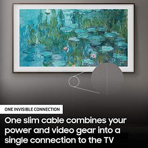 SAMSUNG 43-inch Class FRAME QLED LS03 Series - 4K UHD Dual LED Quantum HDR Smart TV with Alexa Built-in (QN43LS03TAFXZA, 2020 Model) in Saudi Arabia
