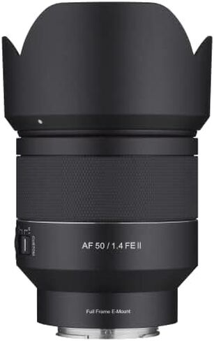 Samyang AF 50 ملم f/1.4 Series II عدسات التركيز التلقائي ذات الإطار الكامل لسوني E (SYIO5014-E)،اسود in Kuwait