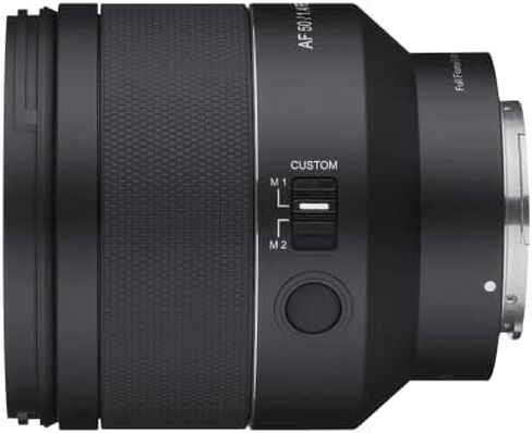 Samyang AF 50 ملم f/1.4 Series II عدسات التركيز التلقائي ذات الإطار الكامل لسوني E (SYIO5014-E)،اسود in Kuwait