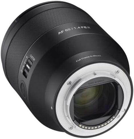 Samyang AF 50 ملم f/1.4 Series II عدسات التركيز التلقائي ذات الإطار الكامل لسوني E (SYIO5014-E)،اسود in Kuwait
