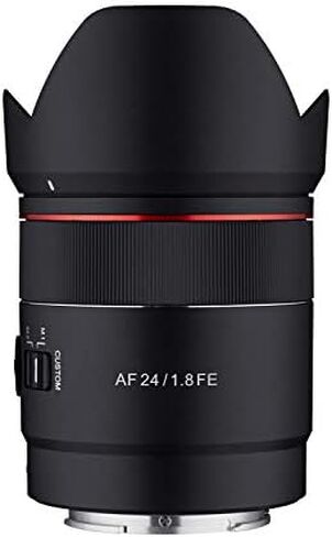 Rokinon 24mm F1.8 AF Compact Full Frame Wide Angle Auto Focus Lens for Sony E (IO2418-E) in Saudi Arabia