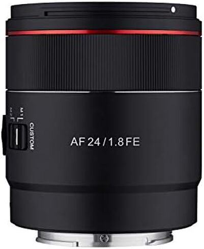 Rokinon 24mm F1.8 AF Compact Full Frame Wide Angle Auto Focus Lens for Sony E (IO2418-E) in Saudi Arabia
