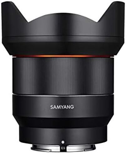 Samyang SYIO14b-E 14mm F2.8 كامل الإطار عدسة التركيز التلقائي لسوني E-Mount، أسود in Kuwait