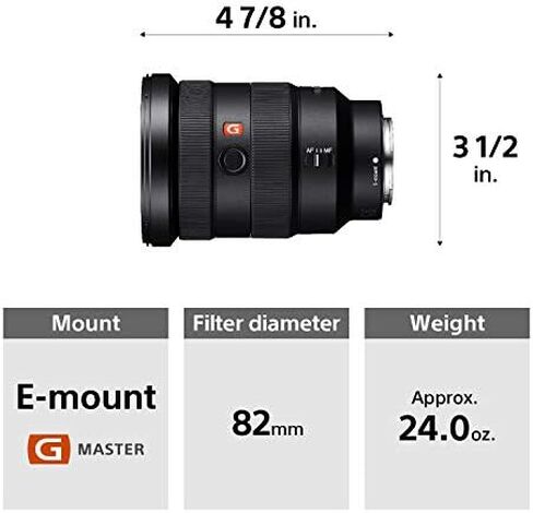 Sony FE 24-70mm F2.8 GM Full-Frame Standard Zoom Lens | Standard Zoom in Saudi Arabia