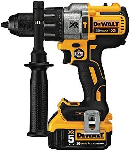 DEWALT 20V MAX XR Hammer Drill Kit, Brushless, 3-Speed, Cordless (DCD996P2) in Saudi Arabia