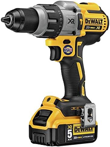 DEWALT 20V MAX XR Hammer Drill Kit, Brushless, 3-Speed, Cordless (DCD996P2) in Saudi Arabia