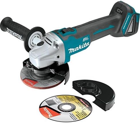 Makita XAG04Z 18V LXT® Lithium-Ion Brushless Cordless 4-1/2” / 5" Cut-Off/Angle Grinder, Tool Only in Kuwait