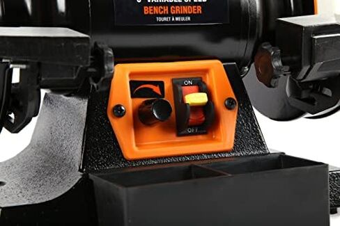 طاحونة مقعد سرعة متغيرة 15 بوصة مع ضوء عمل مرن، أسود BG625V من وين in Kuwait