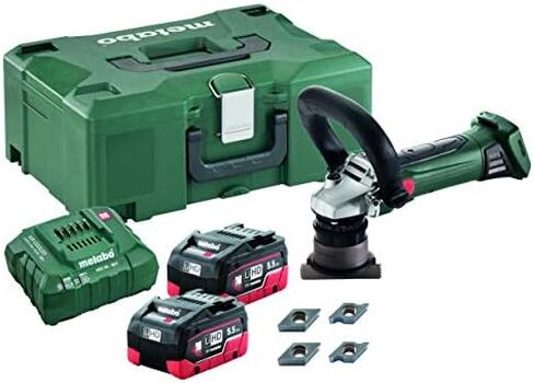 Metabo - 18V 1/8" Chamfer/Radius Tool Kit 2X 5.5Ah Lihd (601754750), Beveling Tools in Saudi Arabia