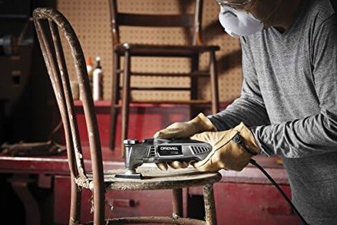 دريميل Multi-Max 3.5 أمبير مجموعة أدوات DIY متعددة الاستخدامات مع ملحقات بدون أدوات - أداة متعددة مع 12 ملحقًا - رأس مضغوط وزاوية - جدار جصي وأظافر وإزالة الملاط والرمالة - MM35-01 in Kuwait