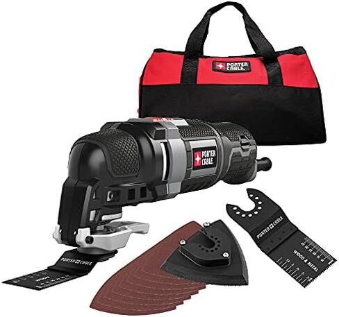 PORTER-CABLE Oscillating Multi-Tool Kit, 3.0-Amp, 11-Piece, Corded (PCE606K) in Saudi Arabia