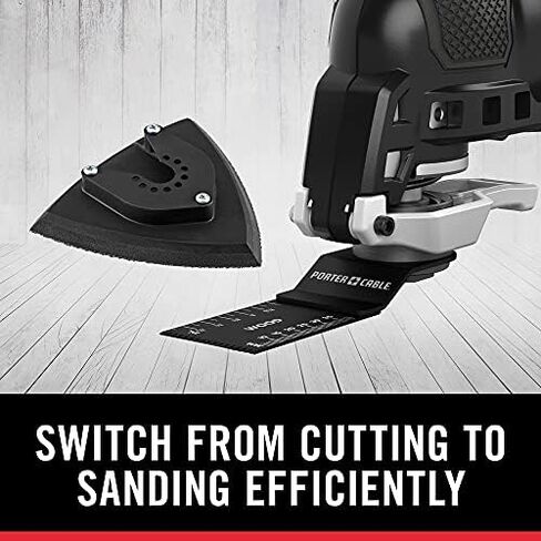 PORTER-CABLE Oscillating Multi-Tool Kit, 3.0-Amp, 11-Piece, Corded (PCE606K) in Saudi Arabia