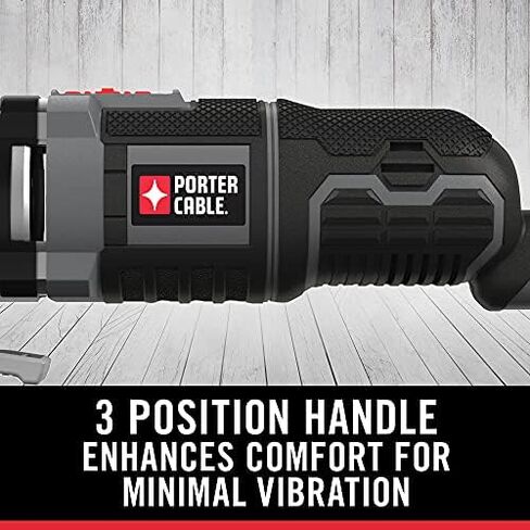 PORTER-CABLE Oscillating Multi-Tool Kit, 3.0-Amp, 11-Piece, Corded (PCE606K) in Saudi Arabia