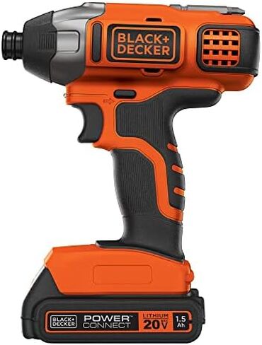 BLACK+DECKER 20V MAX* POWERCONNECT 1/4 in. Cordless Impact Driver Kit (BDCI20C) in Saudi Arabia