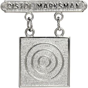 USMC Pistol Marksman badge in Kuwait