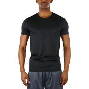 ToBeInStyle Men's Single or Pack of 3 Short Sleeve Crew Neck Athletic T-Shirts in Saudi Arabia