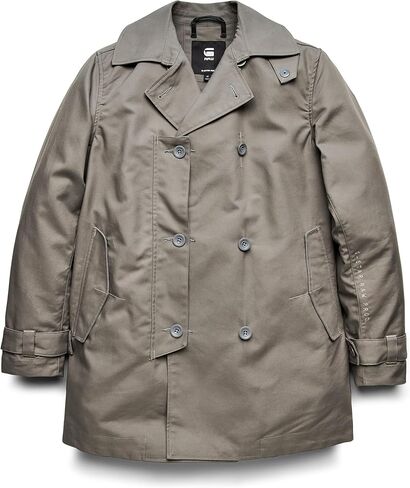 G-Star Raw Men's Casual Double Breasted Trench Coat in Saudi Arabia