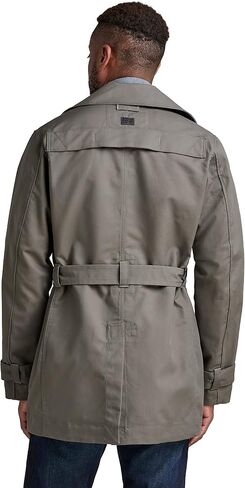 G-Star Raw Men's Casual Double Breasted Trench Coat in Saudi Arabia