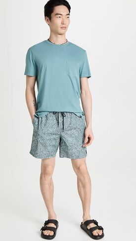 RVCA Mens Elastic Waist Swim Trunk in Saudi Arabia