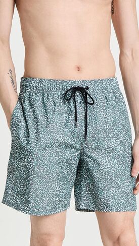 RVCA Mens Elastic Waist Swim Trunk in Saudi Arabia
