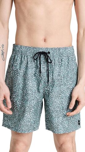 RVCA Mens Elastic Waist Swim Trunk in Saudi Arabia