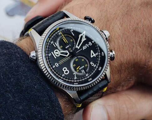 AVI-8 Hawker Hunter Japan Quartz Watch - AV-4080-01 in Saudi Arabia