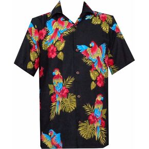 Hawaiian Shirts for Mens Camp Party Aloha Holiday Beach Short Sleeve Button Down