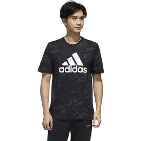 adidas Men's Essentials Allover Print Tee in Saudi Arabia