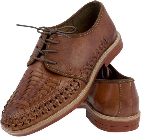 Cowboy Professional Men's Chedron Authentic Mexican Laced Huaraches Lace Up Sandals Closed Toe in Saudi Arabia