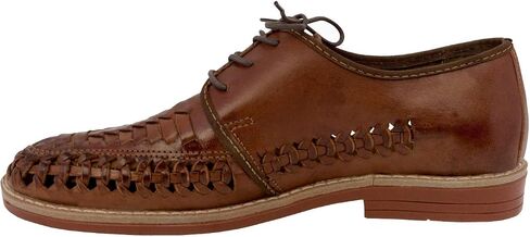 Cowboy Professional Men's Chedron Authentic Mexican Laced Huaraches Lace Up Sandals Closed Toe in Saudi Arabia