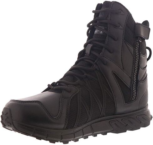 Reebok Work Men's Trailgrip Tactical 8" Soft Toe Duty Boot Black - 11.5 Medium in Saudi Arabia