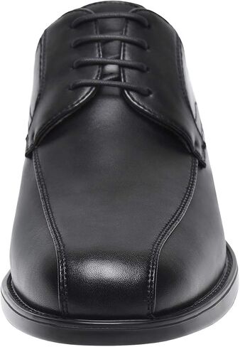 Kararao Men's Oxford Shoes Classic Dress Shoes Casual Business Formal Shoes No Slip Lace up Leather Shoes Square Toe Lightweight Breathable in Saudi Arabia