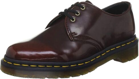 Dr. Martens Unisex Vegan 1461 Synthetic Cherry Red Shoes 8.5 W / 7.5 M US in Kuwait
