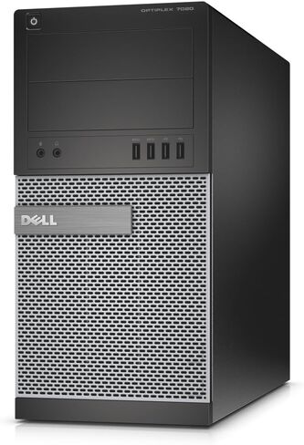 Strategic 998-BFZV Dell Optiplex 7020 Intel Core i5-4590 3.3 GHz Desktop, 4 GB RAM, Windows 7 Professional, Black in Saudi Arabia
