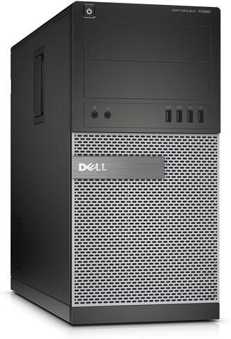 Strategic 998-BFZV Dell Optiplex 7020 Intel Core i5-4590 3.3 GHz Desktop, 4 GB RAM, Windows 7 Professional, Black in Saudi Arabia