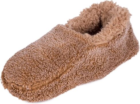 Snoozies Mens Two Tone Fleece Lined Slippers - Comfortable Slippers for Men in Saudi Arabia