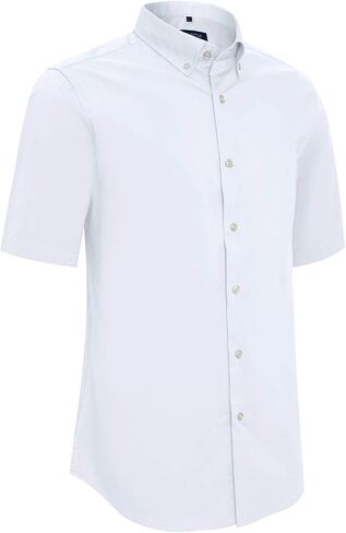 Slim Fit Shirts for Men Long Sleeve and Short Sleeve Button Down Shirts for Men with Large Variety of Colors in Saudi Arabia