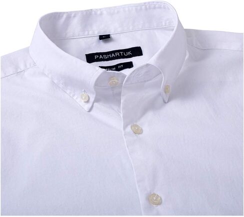 Slim Fit Shirts for Men Long Sleeve and Short Sleeve Button Down Shirts for Men with Large Variety of Colors in Saudi Arabia