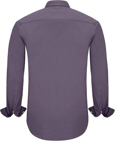 Slim Fit Shirts for Men Long Sleeve and Short Sleeve Button Down Shirts for Men with Large Variety of Colors in Saudi Arabia