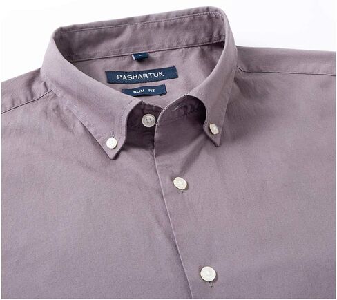 Slim Fit Shirts for Men Long Sleeve and Short Sleeve Button Down Shirts for Men with Large Variety of Colors in Saudi Arabia